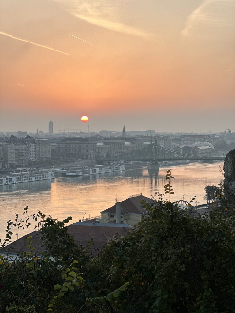 Budapest in the morning